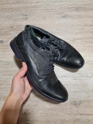 Men ami heels black leather - men,