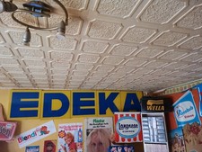 Edeka Schriftzug Buchstaben Leuchtreklame