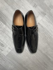 Maison Margiela Double Monk Loafers In Black Gr. 43