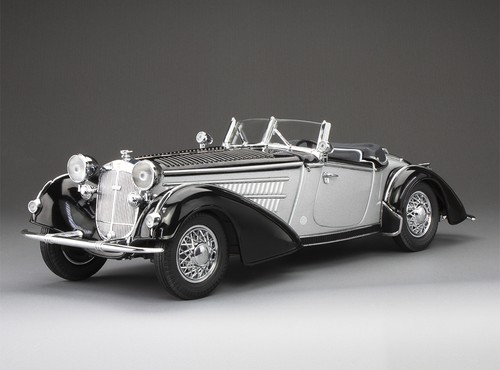 Horch 855 roadster - roadster, black