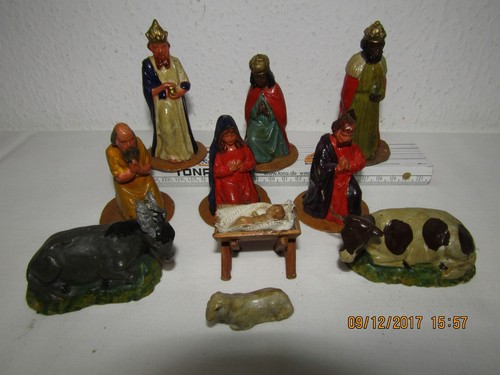 Konvolut alte krippenfiguren - konvolut,