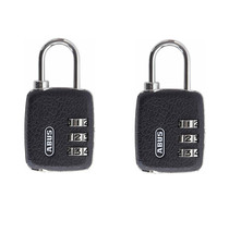 ABUS Zahlenschloss Reiseschloss Gepäckschloss Kofferschloss Koffer Schloss [2ER]