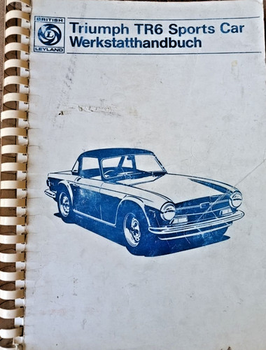 Triumph tr6 sports car - triumph,