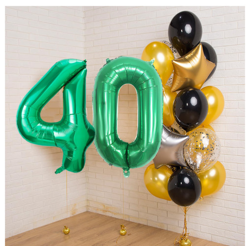 Jahre luftballon zahlen - 40, 40