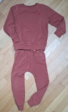 NEXT 2-tlg. Jogginganzug Trainingsanzug Kinder Gr. 116 Orange Sport Freizeit