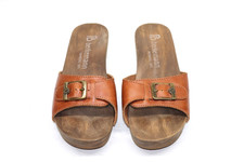 Berkemann Holzschuhe Pantoletten Holz Klapperlatschen Gr. 4,5
