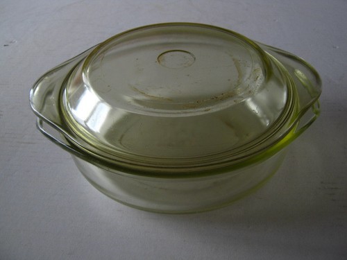 Ddr saale glas auflaufform - glas,
