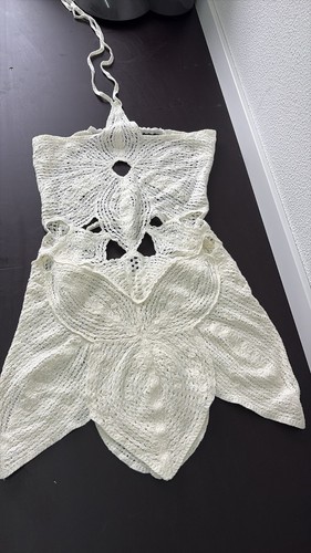 Gehäkeltes minikleid - gehäkeltes,