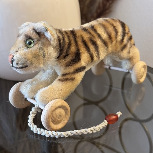 Vintage steiff tiger auf - vintage,