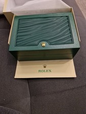 Rolex Uhrenbox Aufbewahrungsbox Grün