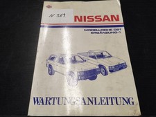 N369 Nissan Werkstatthandbuch Wartungsanleitung Pick Up Modellreihe D21 Erg. X