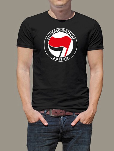 Shirt antifa peace pace - t-shirt,