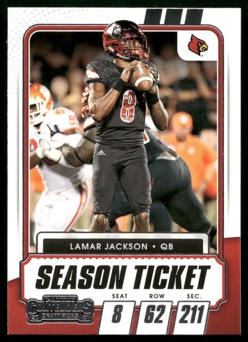 Lamar jackson 2021 panini - lamar,