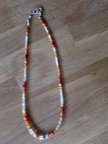 Feueropal kette halskette - kette,
