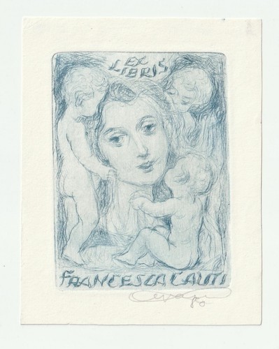 Enrico vannuccini exlibris - enrico,