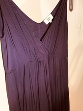 NOA NOA, schickes Cocktailkleid, Lila, weicher Chiffon