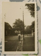 foto 1935 Kassel Mann Fahrrad