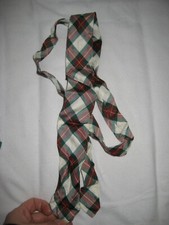 ? Schottenmuster Krawatte Retro 60 / 70 er ? 