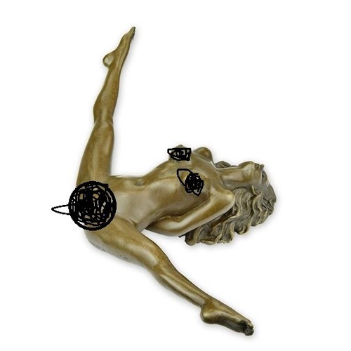 Bronzfigur erotik erotischer - bronzfigur,