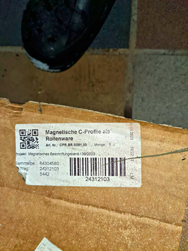 Magnetisches profil - magnetisches, c-profil