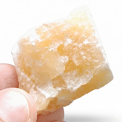 Orangencalcit rohstein - orangencalcit,