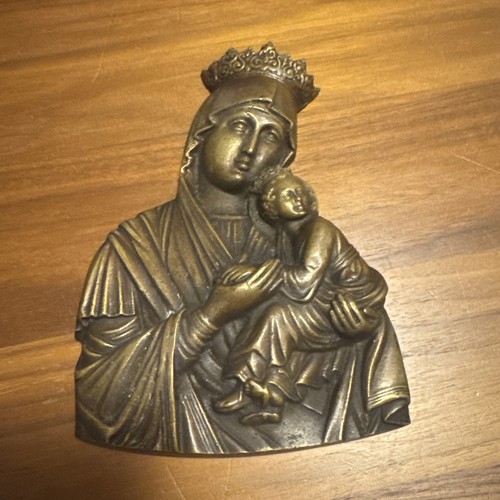 Altes wandrelief messing - wandrelief,