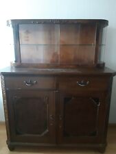 Anrichte Sideboard, mit Vitrinenaufsatz, 124 cm breit, Gebrauchsspuren