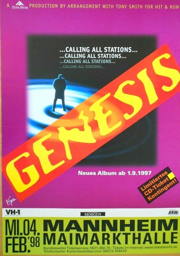 Genesis 1998 mannheim - genesis,