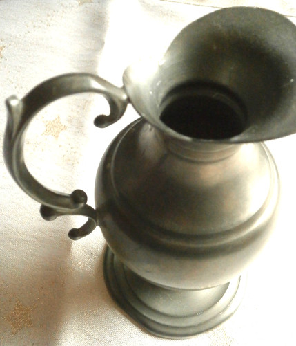 Vase tischvase af zinn - vase,