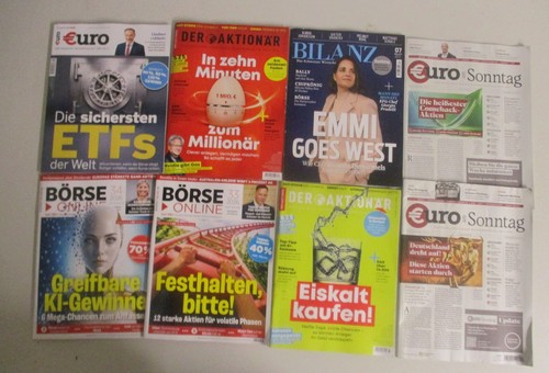 Börse online zeitschrift - 8x,
