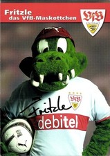 Autogrammkarte Fritzle das VfB-Maskottchen, VfB Stuttgart, Autogramm - 11410220