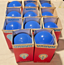 Narva DDR Blaue Glühbirne