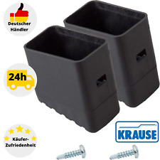 Fußkappe 33 x 20 mm 2 Stk. Krause 211415 für KlappTritte Stufen-Stehleitern