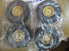 Traxxas Räder orginal Traxxas 1:10 Defender Land Rover Räder hell braune Felgen