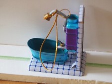 Christbaumschmuck, Blechspielzeug, Badewanne