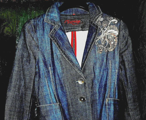 Revers denim jeans - denim,
