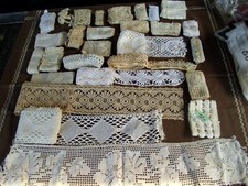 Konvolut alte schöne Spitze, Spitzen, Borten, Vintage, Nähen 3