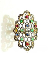 Vintage Rubin Smaragd Saphir