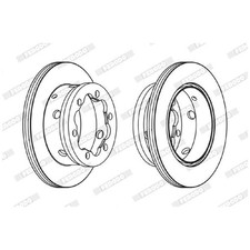 Ferodo Bremsscheiben + Beläge