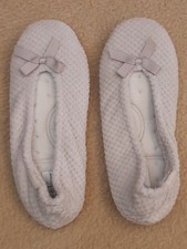 David Nieper Weiche Ballerinas, Hausschuhe, Damen, Rosa, Größe EU 40-41/UK 7-8