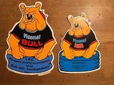 80er Jahre Werbe-Aufkleber