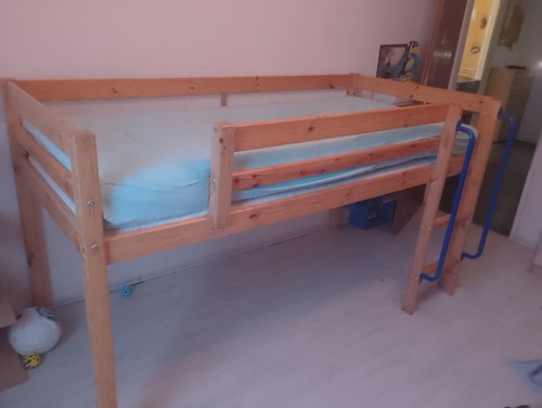 Hochbett 90x200 rutsche - hochbett,