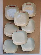 Aschenbecher, Werbung, Doornkaat, Nr. 564, rastal Grenzhausen, mit Goldrand