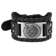 Herren Armband Echtes Leder