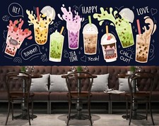 3D Perlentee Milchtee Laden