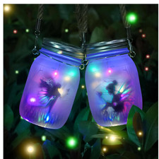 Solar Laterne Schmetterling