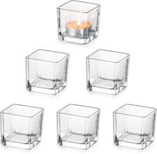 Glasseam Klar Teelichthalter
