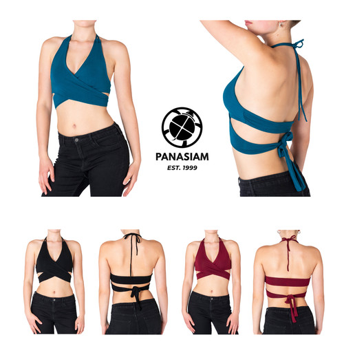 Panasiam neckholder top onyx - neckholder,