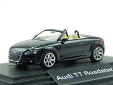 Audi TT Roadster 8J phantom schwarz Modellauto Modellauto Wiking 1:87