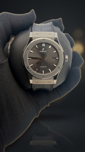 Hublot classic fusion titanium - hublot,